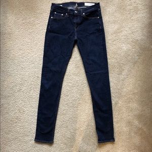 Rag & Bone High Rise Skinny Jeans